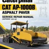 Caterpillar CAT AP-1000B Asphalt Paver Service Repair Manual (AGP00001 and up)