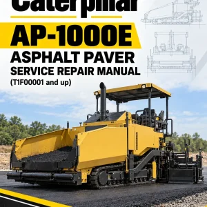 Caterpillar CAT AP-1000E Asphalt Paver Service Repair Manual (T1F00001 and up) Caterpillar CAT AP-1000E Asphalt Paver Service Repair Manual (T1F00001 and up)