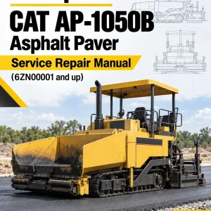 Caterpillar CAT AP-1050B Asphalt Paver Service Repair Manual (6ZN00001 and up) Caterpillar CAT AP-1050B Asphalt Paver Service Repair Manual (6ZN00001 and up)