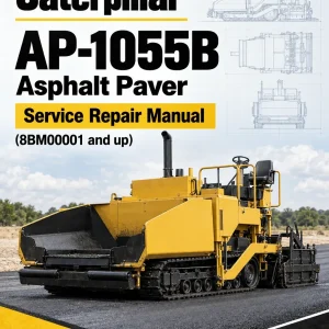 Caterpillar CAT AP-1055B Asphalt Paver Service Repair Manual (8BM00001 and up) Caterpillar CAT AP-1055B Asphalt Paver Service Repair Manual (8BM00001 and up)