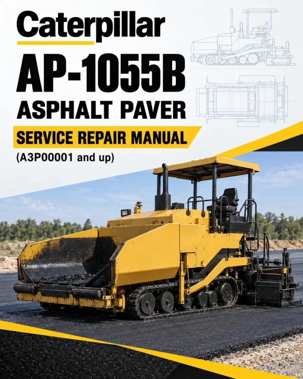 Caterpillar CAT AP-1055B Asphalt Paver Service Repair Manual (A3P00001 and up) Caterpillar CAT AP-1055B Asphalt Paver Service Repair Manual (A3P00001 and up)
