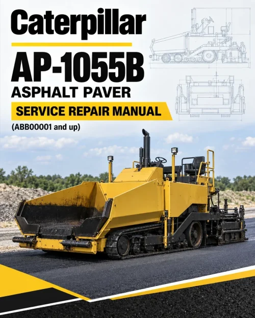 Caterpillar CAT AP-1055B Asphalt Paver Service Repair Manual (ABB00001 and up)