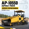 Caterpillar CAT AP-1055D Asphalt Paver Service Repair Manual (FAC00001 and up)