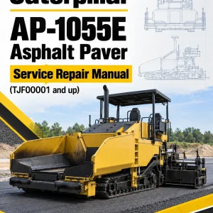 Caterpillar CAT AP-1055E Asphalt Paver Service Repair Manual (TJF00001 and up) Caterpillar CAT AP-1055E Asphalt Paver Service Repair Manual (TJF00001 and up)
