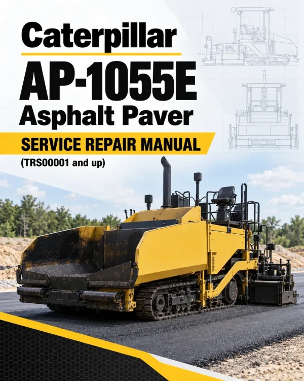 Caterpillar CAT AP-1055E Asphalt Paver Service Repair Manual (TRS00001 and up) Caterpillar CAT AP-1055E Asphalt Paver Service Repair Manual (TRS00001 and up)