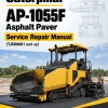 Caterpillar CAT AP-1055F Asphalt Paver Service Repair Manual (TJ500001 and up)