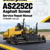 Caterpillar CAT AS2252C Asphalt Screed Service Repair Manual (TDS00001 and up)