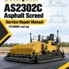 Caterpillar CAT AS2302C Asphalt Screed Service Repair Manual (TDJ00001 and up)
