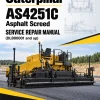 Caterpillar CAT AS4251C Asphalt Screed Service Repair Manual (DLB00001 and up)