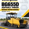 Caterpillar CAT BG655D Asphalt Paver Service Repair Manual (BPA00001 and up)