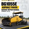Caterpillar CAT BG1055E Asphalt Paver Service Repair Manual (FRR00001 and up)