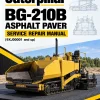 Caterpillar CAT BG-210B Asphalt Paver Service Repair Manual (9XJ00001 and up)