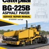 Caterpillar CAT BG-225B Asphalt Paver Service Repair Manual (6YK00001 and up)