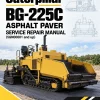Caterpillar CAT BG-225C Asphalt Paver Service Repair Manual (5GN00001 and up)