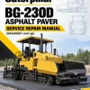 Caterpillar CAT BG-230D Asphalt Paver Service Repair Manual (B4G00001 and up)