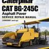 Caterpillar CAT BG-245C Asphalt Paver Service Repair Manual (4XN00001 and up)
