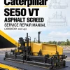 Caterpillar CAT SE50 VT Asphalt Screed Service Repair Manual (J6K00001 and up)