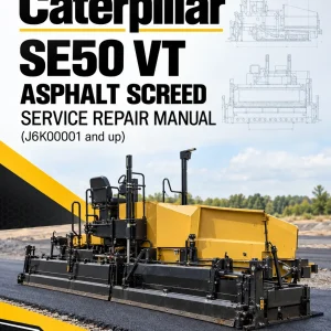 Caterpillar CAT SE50 VT Asphalt Screed Service Repair Manual (J6K00001 and up) Caterpillar CAT SE50 VT Asphalt Screed Service Repair Manual (J6K00001 and up)