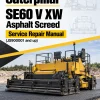 Caterpillar CAT SE60 V XW Asphalt Screed Service Repair Manual (JS900001 and up)