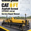 Caterpillar CAT 8 FT Asphalt Screed Service Repair Manual (2PF00001 and up) Caterpillar CAT 8 FT Asphalt Screed Service Repair Manual (2PF00001 and up)