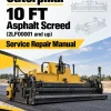 Caterpillar CAT 10 FT Asphalt Screed Service Repair Manual (2LF00001 and up) Caterpillar CAT 10 FT Asphalt Screed Service Repair Manual (2LF00001 and up)