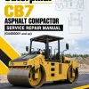 Caterpillar CAT CB7 Asphalt Compactor Service Repair Manual (G4400001 and up) Caterpillar CAT CB7 Asphalt Compactor Service Repair Manual (G4400001 and up)