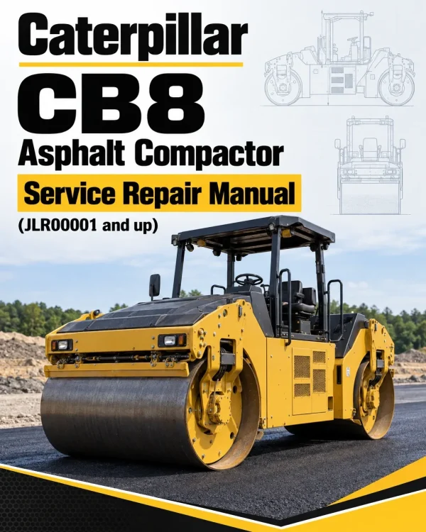 Caterpillar CAT CB8 Asphalt Compactor Service Repair Manual (JLR00001 and up) Caterpillar CAT CB8 Asphalt Compactor Service Repair Manual (JLR00001 and up)
