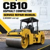 Caterpillar CAT CB10 Asphalt Compactor Service Repair Manual (L9R00001 and up)
