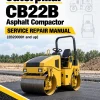 Caterpillar CAT CB22B Asphalt Compactor Service Repair Manual (2B200001 and up)