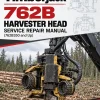 Timberjack 762B Harvester Head Service Repair Manual (762B350 and Up)