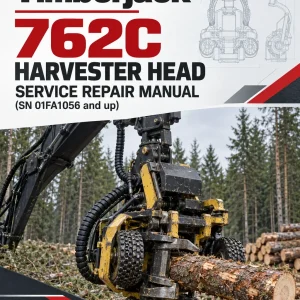 Timberjack 762C Harvester Head Service Repair Manual (SN 01FA1056 and up)