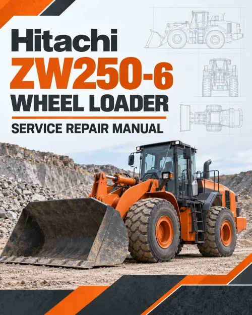 Hitachi ZW250-6 Wheel Loader Service Repair Manual Hitachi ZW250-6 Wheel Loader Service Repair Manual