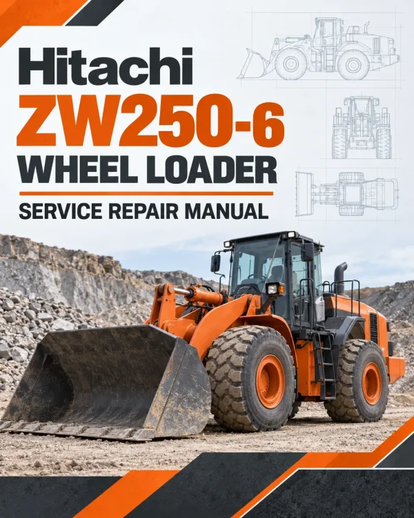 Hitachi ZW250-6 Wheel Loader Service Repair Manual