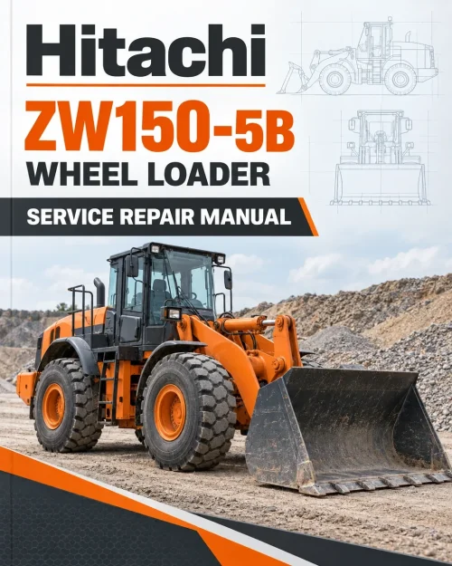 Hitachi ZW150-5B Wheel Loader Service Repair Manual Hitachi ZW150-5B Wheel Loader Service Repair Manual