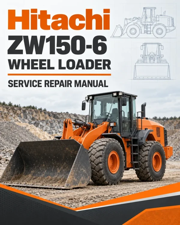 Hitachi ZW150-6 Wheel Loader Service Repair Manual Hitachi ZW150-6 Wheel Loader Service Repair Manual