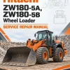 Hitachi ZW180-5A, ZW180-5B Wheel Loader Service Repair Manual