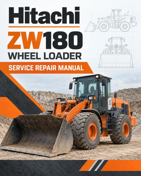 Hitachi ZW180 Wheel Loader Service Repair Manual Hitachi ZW180 Wheel Loader Service Repair Manual