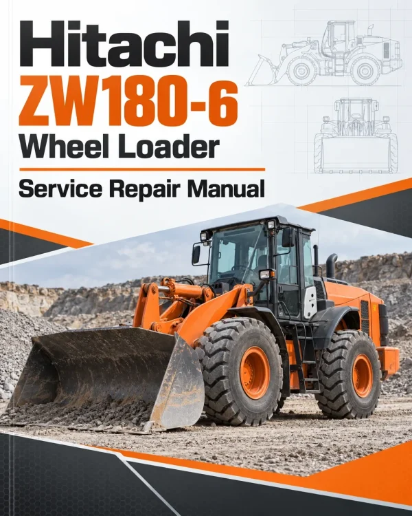 Hitachi ZW180-6 Wheel Loader Service Repair Manual Hitachi ZW180-6 Wheel Loader Service Repair Manual
