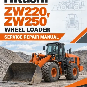 Hitachi ZW220, ZW250 Wheel Loader Service Repair Manual Hitachi ZW220, ZW250 Wheel Loader Service Repair Manual
