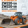 Hitachi ZW220-5A, ZW220-5B Wheel Loader Service Repair Manual Hitachi ZW220-5A, ZW220-5B Wheel Loader Service Repair Manual