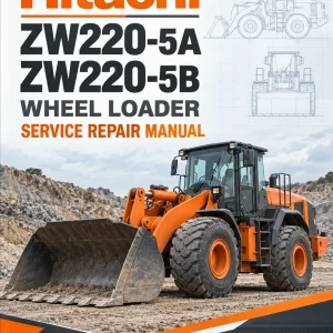 Hitachi ZW220-5A, ZW220-5B Wheel Loader Service Repair Manual Hitachi ZW220-5A, ZW220-5B Wheel Loader Service Repair Manual