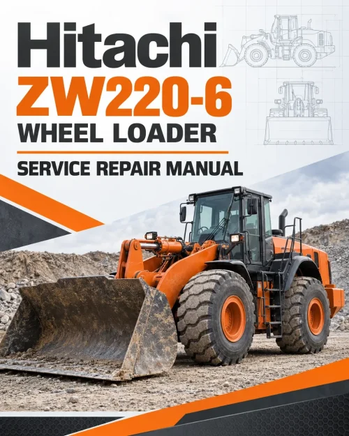 Hitachi ZW220-6 Wheel Loader Service Repair Manual Hitachi ZW220-6 Wheel Loader Service Repair Manual