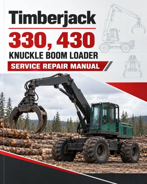 Timberjack 330, 430 Knuckle Boom Loader Service Repair Manual