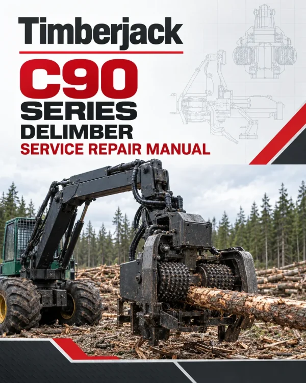 Timberjack C90 Series Delimber Service Repair Manual Timberjack C90 Series Delimber Service Repair Manual