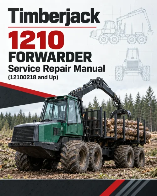 Timberjack 1210 Forwarder Service Repair Manual (12100218 and Up) Timberjack 1210 Forwarder Service Repair Manual (12100218 and Up)