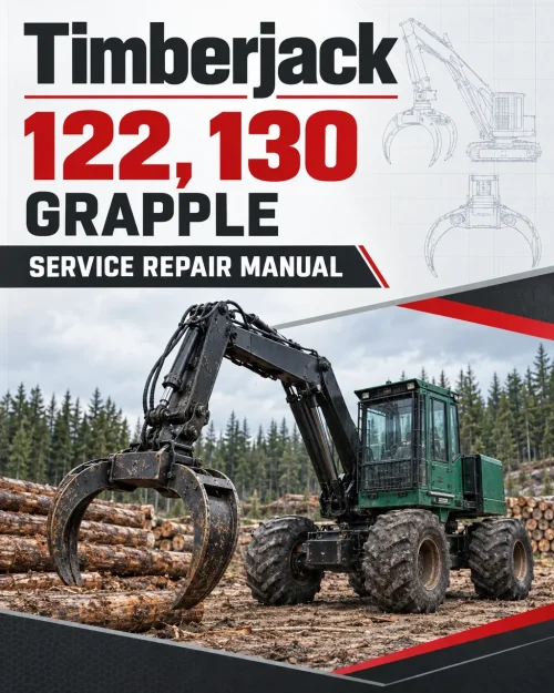 Timberjack 122, 130 Grapple Service Repair Manual