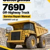 Caterpillar CAT 769D Off-Highway Truck Service Repair Manual (5SS00001 and up)
