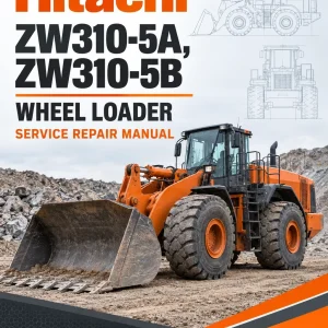 Hitachi ZW310-5A, ZW310-5B Wheel Loader Service Repair Manual Hitachi ZW310-5A, ZW310-5B Wheel Loader Service Repair Manual