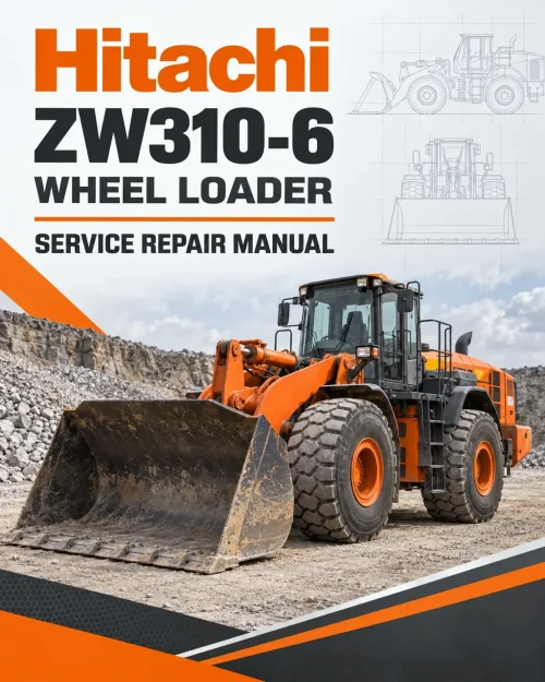 Hitachi ZW310-6 Wheel Loader Service Repair Manual Hitachi ZW310-6 Wheel Loader Service Repair Manual