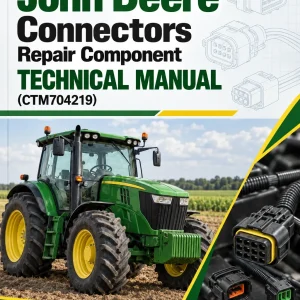 John Deere Connectors Repair Component Technical Manual (CTM704219) John Deere Connectors Repair Component Technical Manual (CTM704219)